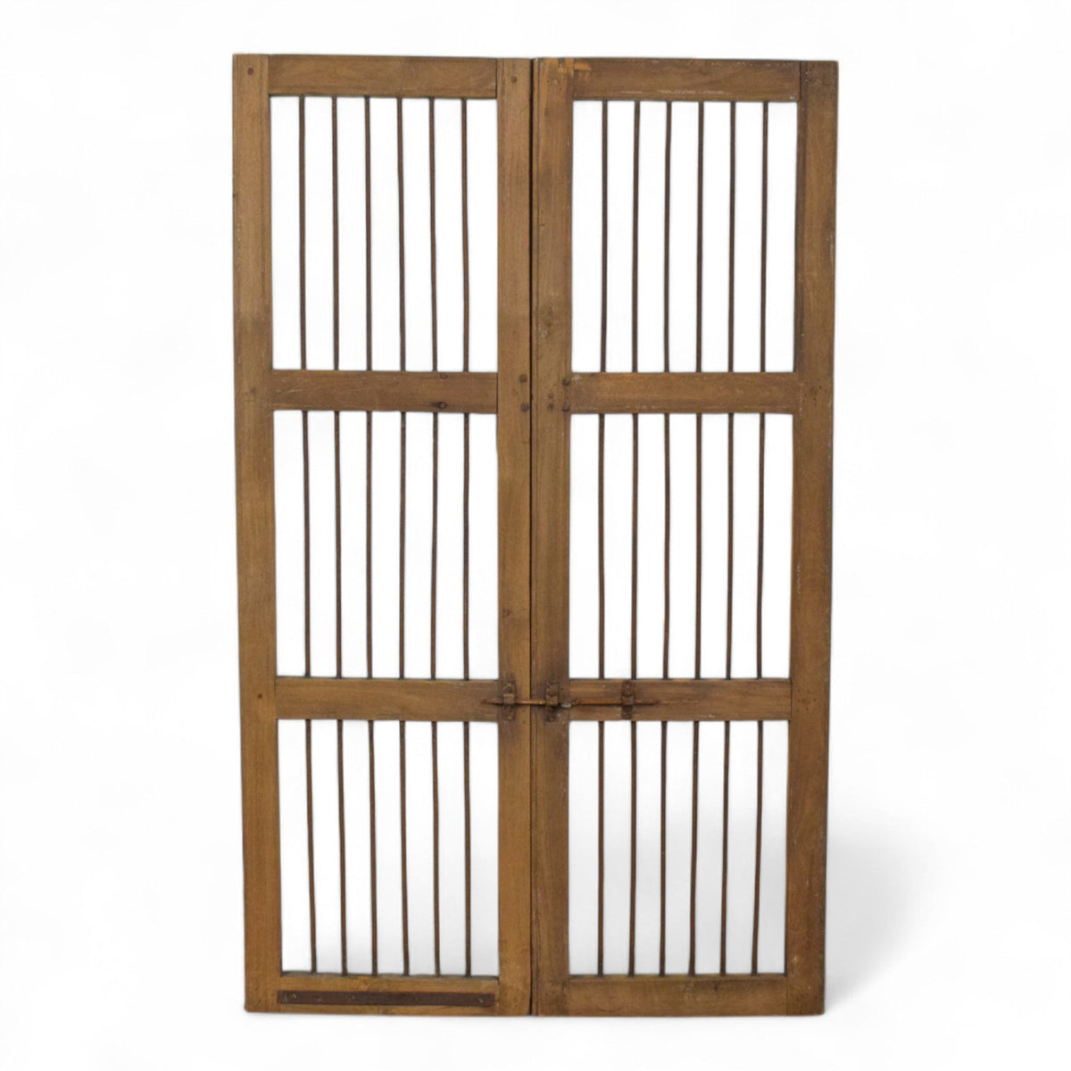 Pair of Antique Vintage Indian Doors Shutters