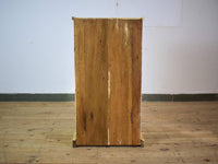 Vintage Worn Painted Rustic Cupboard Cabinet