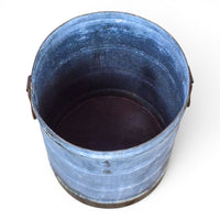 Vintage Rustic Metal Planter