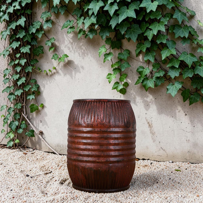 Large Vintage Metal Dolly Tub Planter