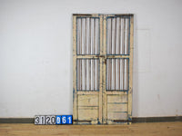 Pair of Antique Vintage Indian Doors Shutters