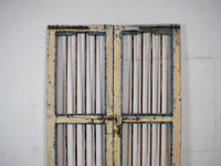 Pair of Antique Vintage Indian Doors Shutters