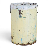 Vintage Rustic Metal Planter