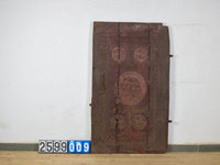 Antique Indian Carved Wooden Door Wall Hanging Art Decoration