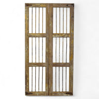 Pair of Antique Vintage Indian Doors Shutters