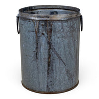 Vintage Rustic Metal Planter