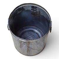 Vintage Rustic Metal Planter