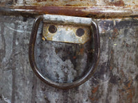 Vintage Rustic Metal Planter