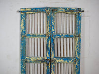 Pair of Antique Vintage Indian Doors Shutters