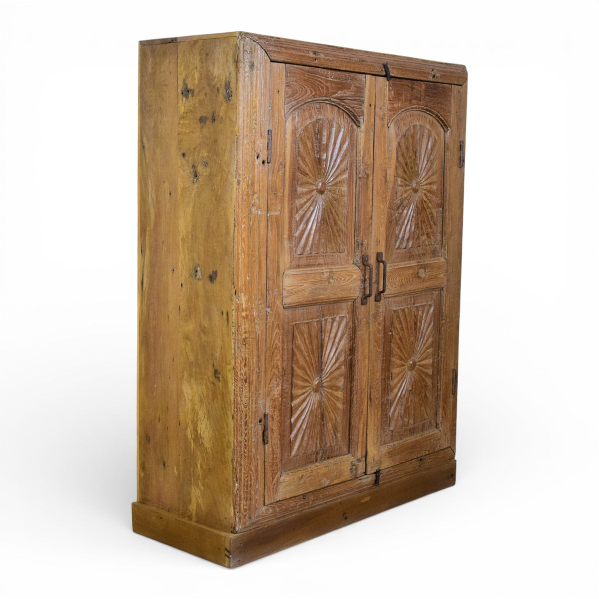 Vintage Wooden Rustic Cupboard Cabinet