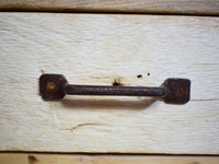 Vintage Bleached Rustic Kitchen Foor Cupboard Cabinet