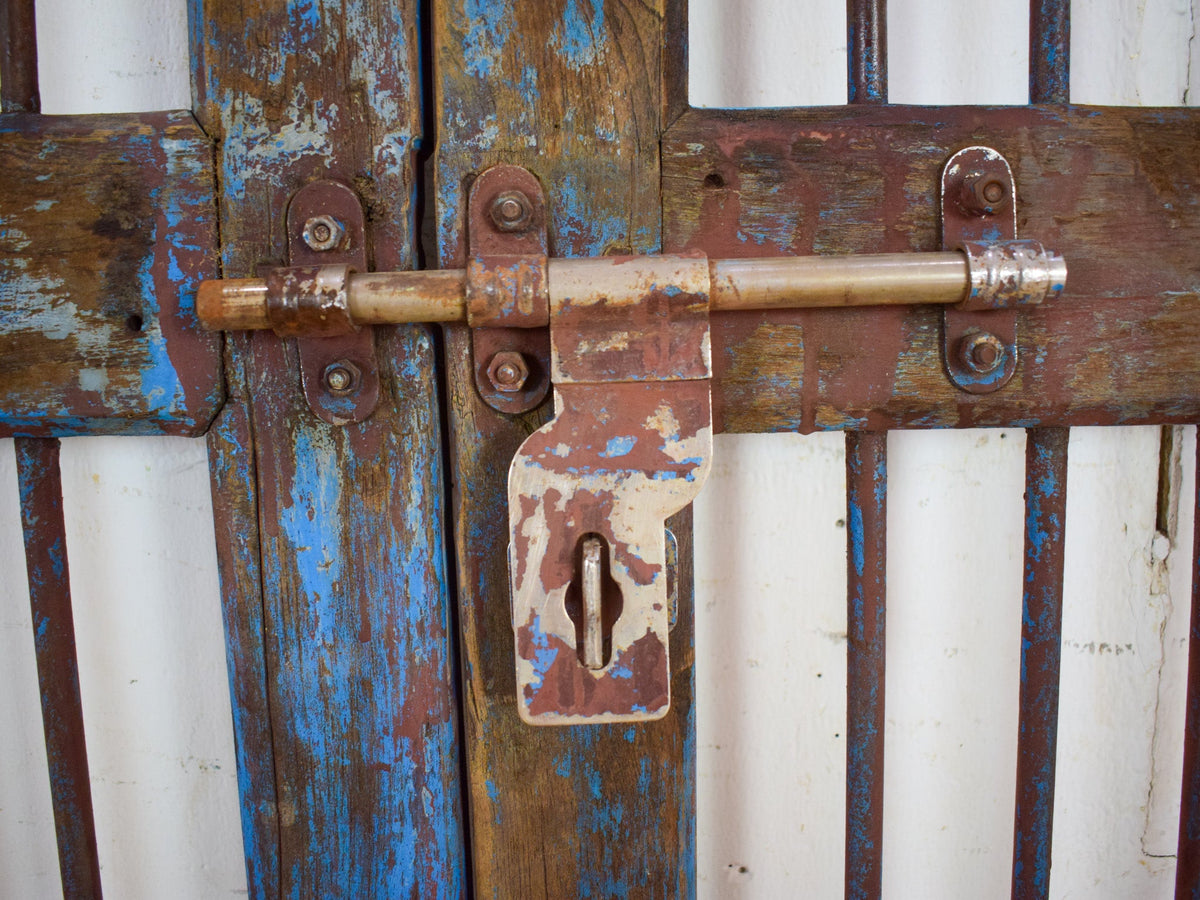 Pair of Antique Vintage Indian Doors Shutters