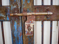 Pair of Antique Vintage Indian Doors Shutters