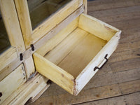 Vintage Bleached Rustic Kitchen Foor Cupboard Cabinet