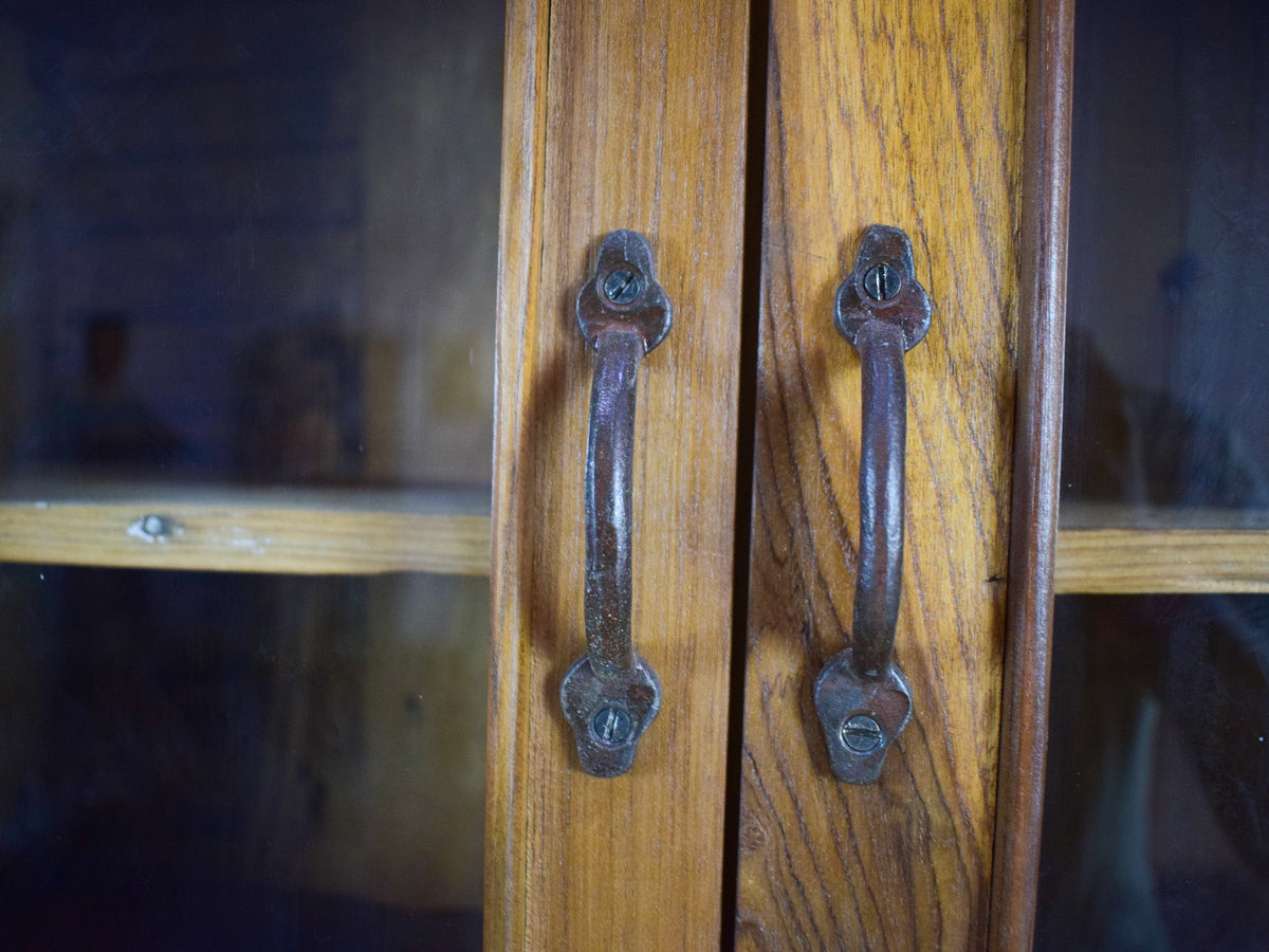 Vintage Wooden Cupboard Cabinet Display Case