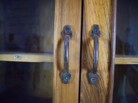 Vintage Wooden Cupboard Cabinet Display Case