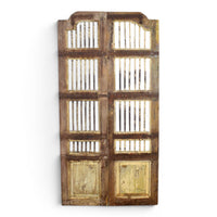 Pair of Antique Vintage Indian Doors Shutters