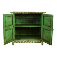 Vintage Hand Painted Cupboard Cabinet