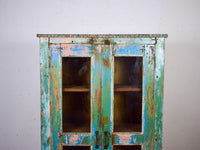 Vintage Rustic Wooden Cupboard Cabinet