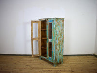 Vintage Rustic Wooden Cupboard Cabinet