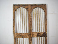 Pair of Antique Vintage Indian Doors Shutters