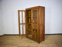 Large Vintage Wooden Rustic Cupboard Cabinet