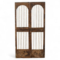 Pair of Antique Vintage Indian Doors Shutters