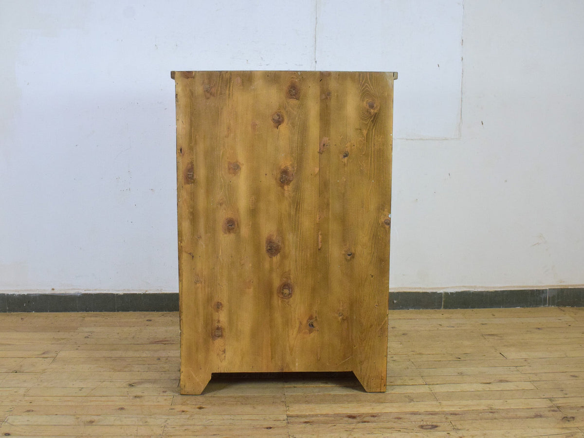 Vintage Hand-Painted Cupboard Cabinet