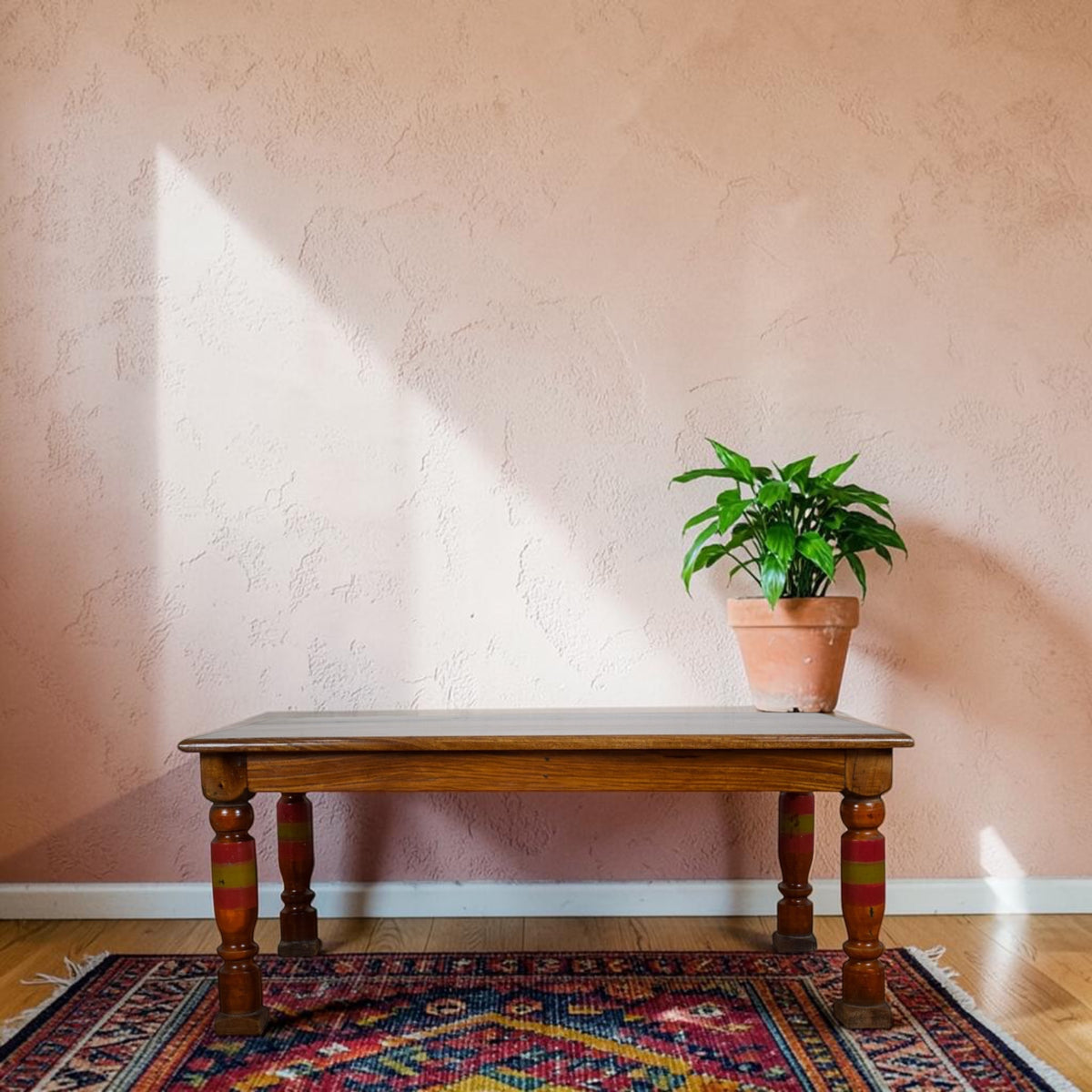 Vintage Wooden Coffee Table