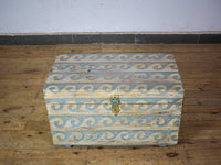 Hand Painted Vintage Chest Trunk Box