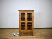 Vintage Rustic Wooden Cupboard Cabinet