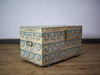 Hand Painted Vintage Chest Trunk Box