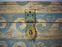 Hand Painted Vintage Chest Trunk Box