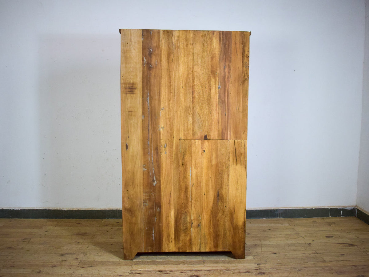 Vintage Rustic Hard Wood Fitted Interior Cupboard Cabinet Storage