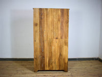 Vintage Rustic Hard Wood Fitted Interior Cupboard Cabinet Storage