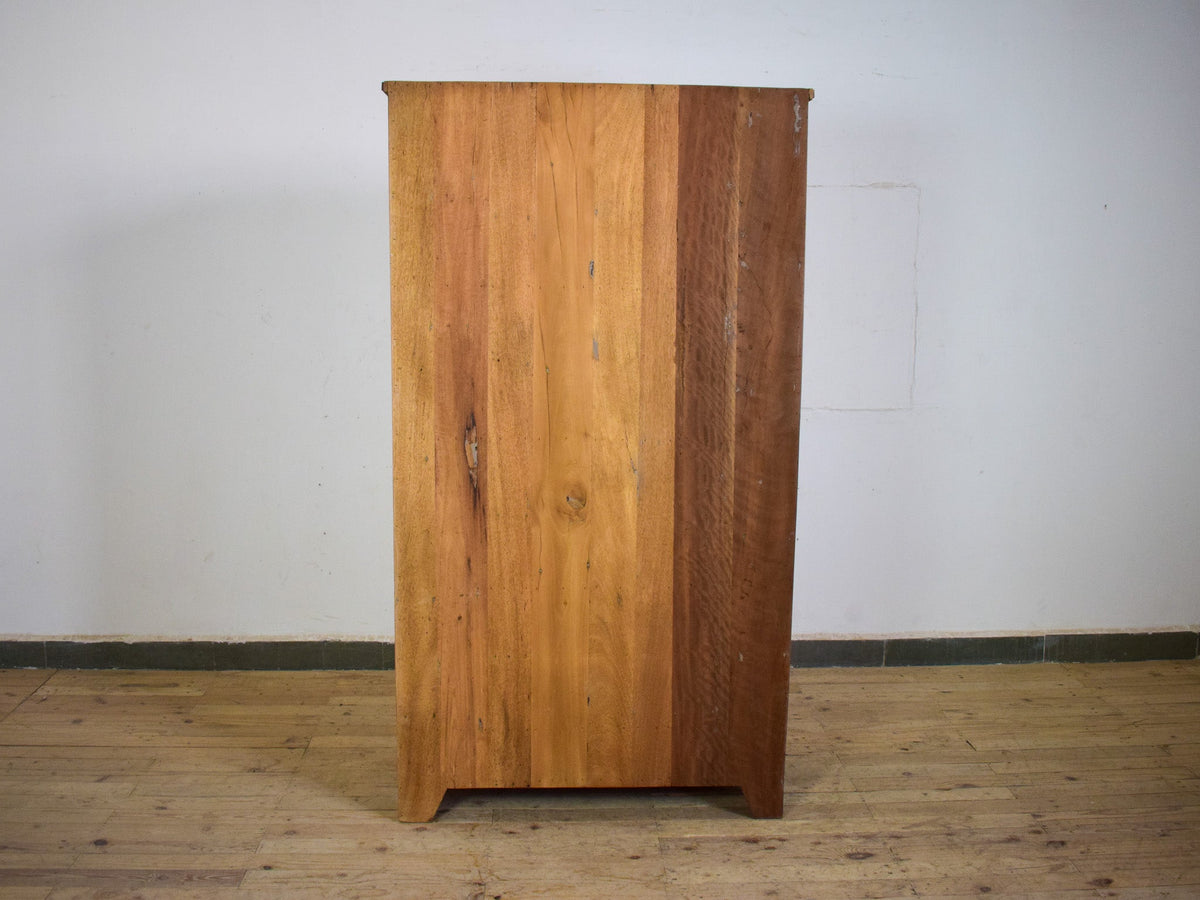 Vintage Rustic Hard Wood Fitted Interior Cupboard Cabinet Storage