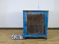Vintage Painted Kitchen Island Cupboard Cabinet