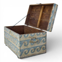 Hand Painted Vintage Chest Trunk Box