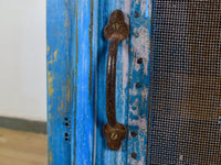 Vintage Painted Kitchen Island Cupboard Cabinet