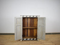 Geometric Hand Painted Cupboard