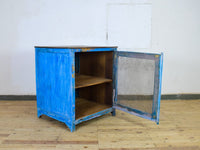 Vintage Painted Kitchen Island Cupboard Cabinet