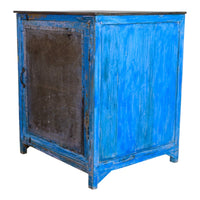 Vintage Painted Kitchen Island Cupboard Cabinet