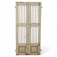 Pair of Antique Vintage Indian Doors Shutters