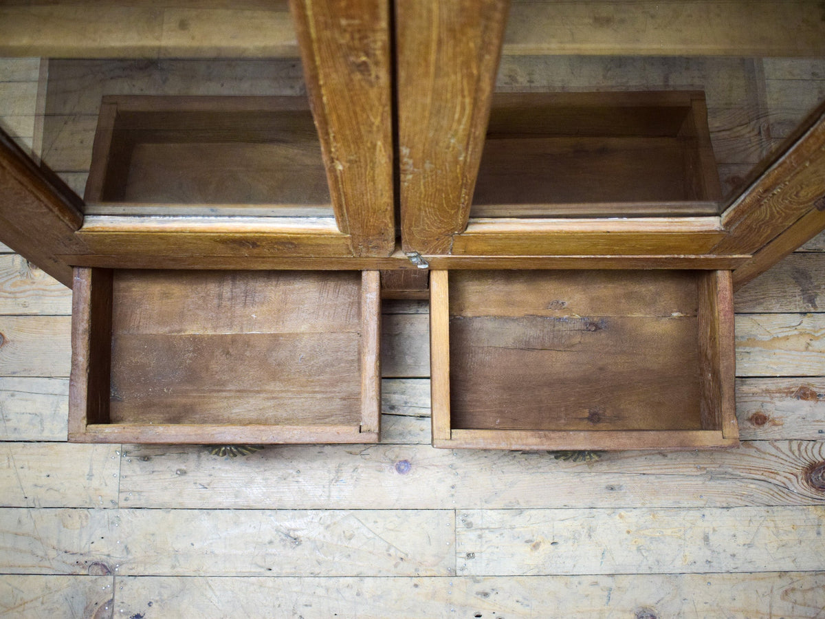 Vintage Rustic Wooden Cupboard Cabinet