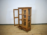 Vintage Rustic Wooden Cupboard Cabinet