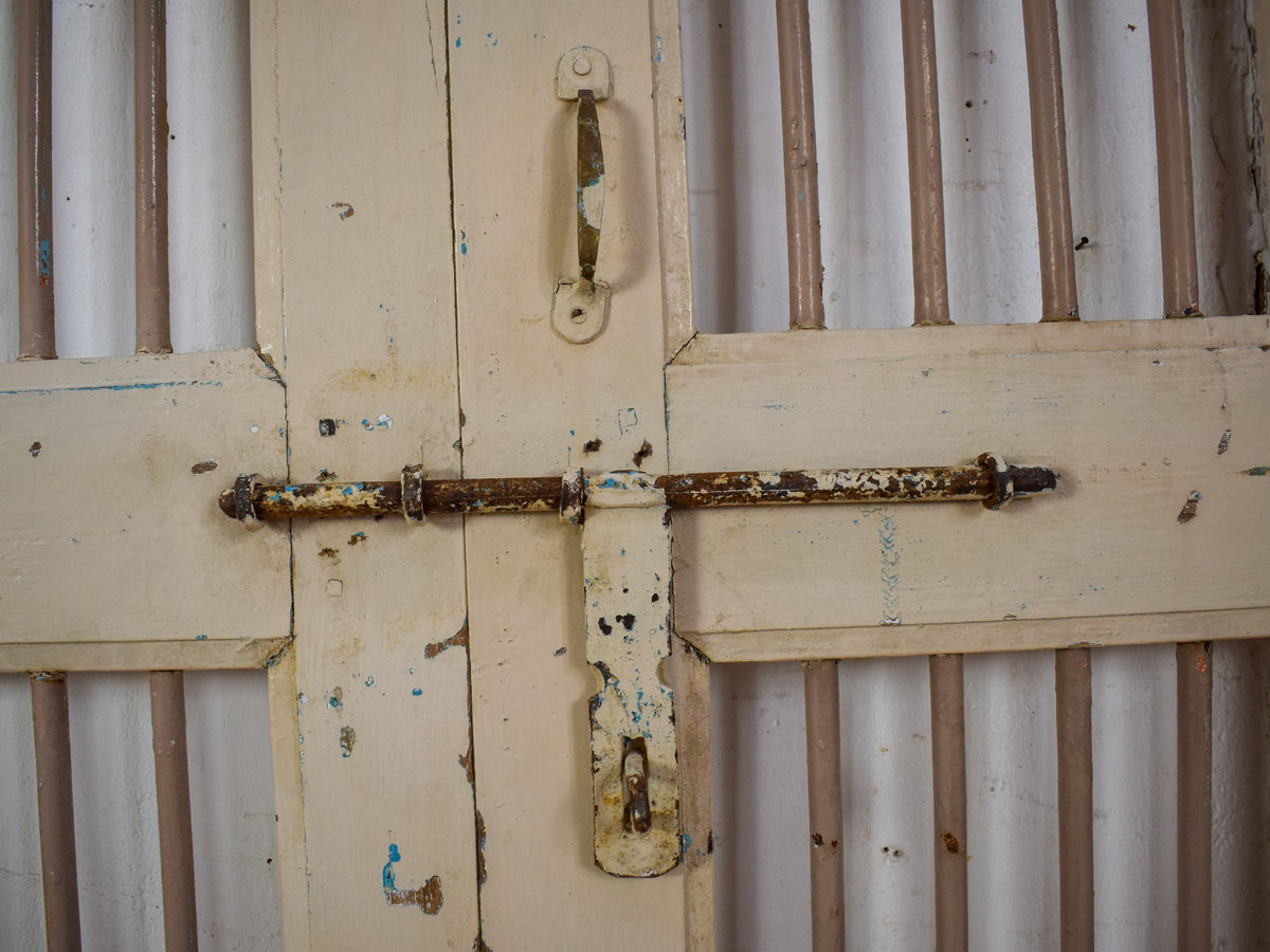 Pair of Antique Vintage Indian Doors Shutters