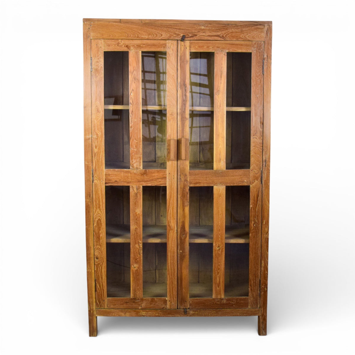 Vintage Wooden Rustic Cupboard Cabinet
