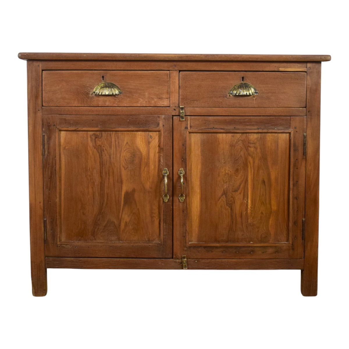 Vintage Wooden Sideboard Cupboard Cabinet