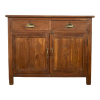 Vintage Wooden Sideboard Cupboard Cabinet