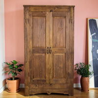 Vintage Rustic Kitchen Cupboard Cabinet